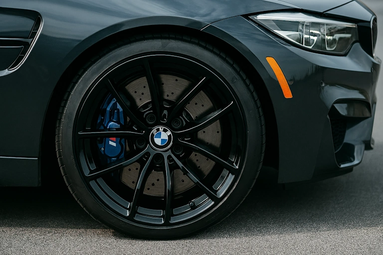 Repaired BMW rim